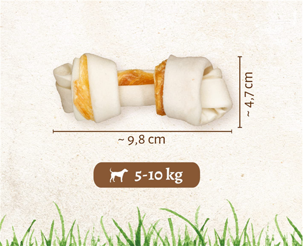 8in1 Delights Chicken Bone Small Tavuklu Köpek Ağız Bakım Düğüm Kemiği 35 Gr