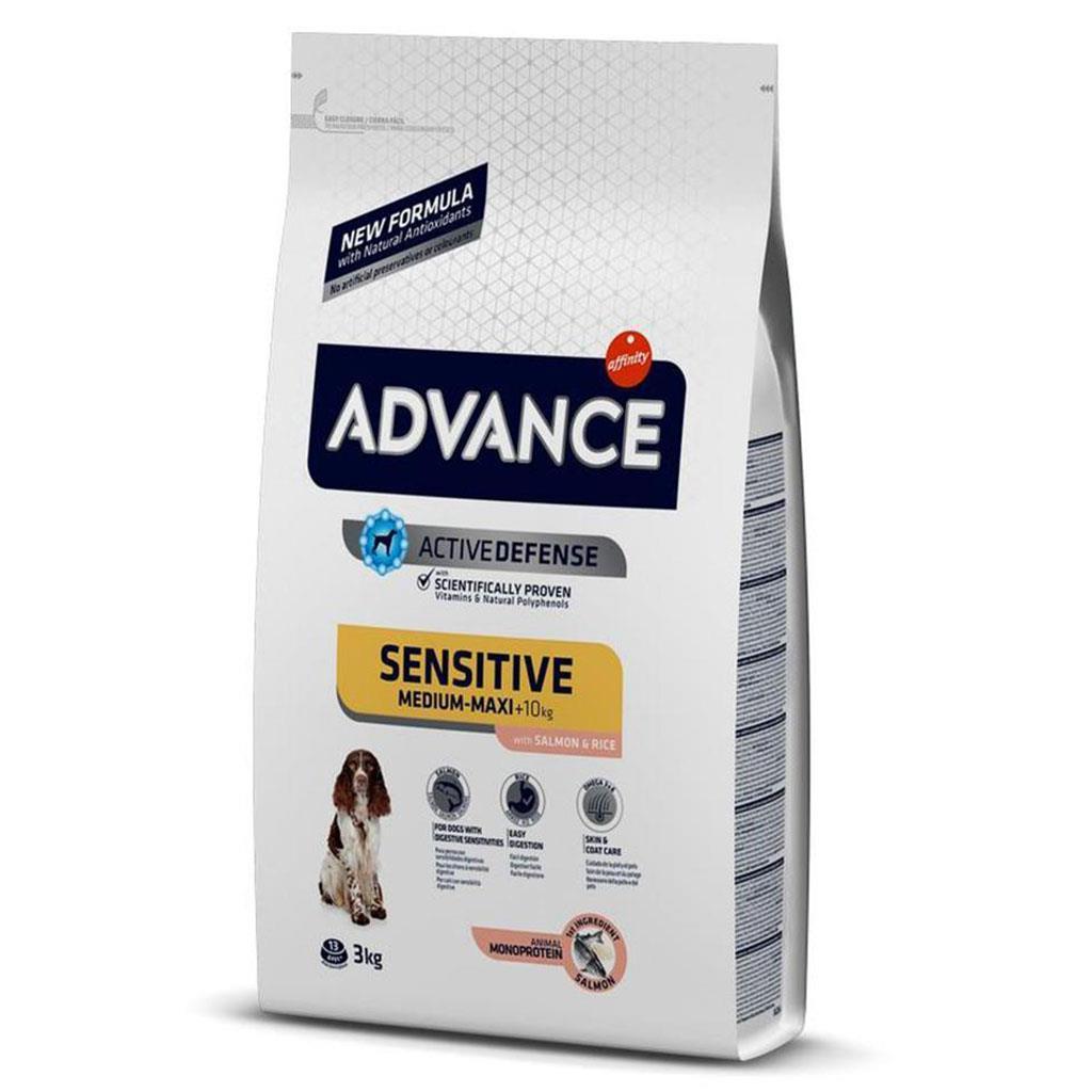 Advance Somon Balıklı Medium Maxi Yetişkin Köpek Maması 3 kg