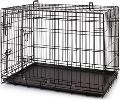 Best Cage İki Kapılı Katlanabilir Metal Köpek Kafesi 91X61X67 Cm