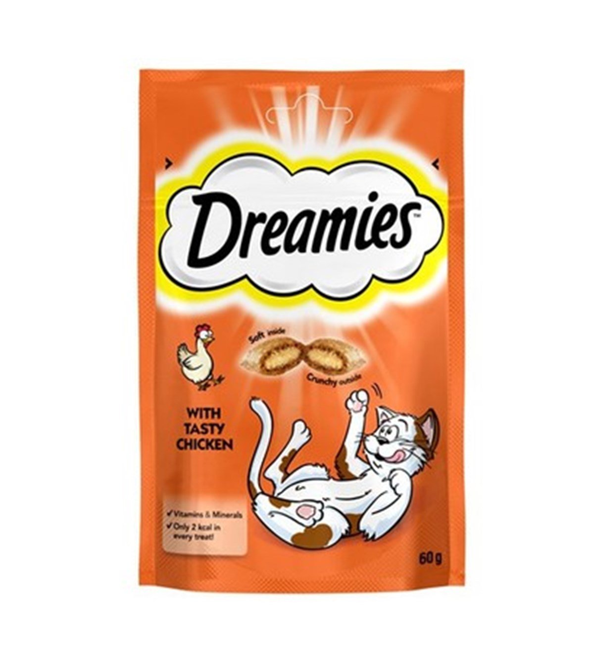 Dreamies Tavuklu Kedi Ödül Maması 60 Gr. 1 Adet