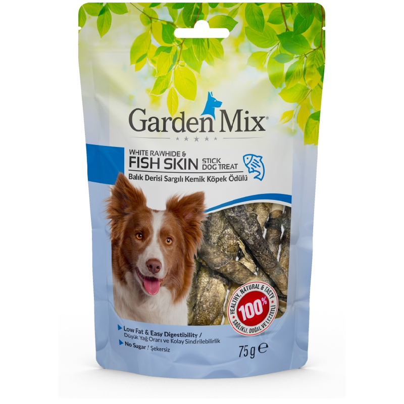 GardenMix Balık Sargılı Köpek Ödül Maması 75 GR
