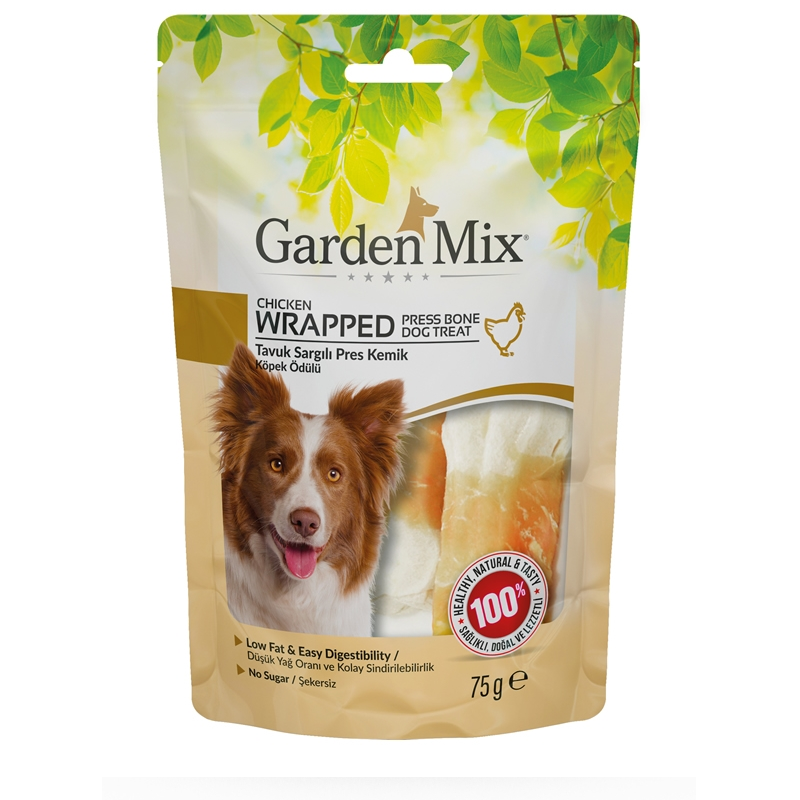 GardenMix Tavuk Sargılı Köpek Ödül Maması 75 GR