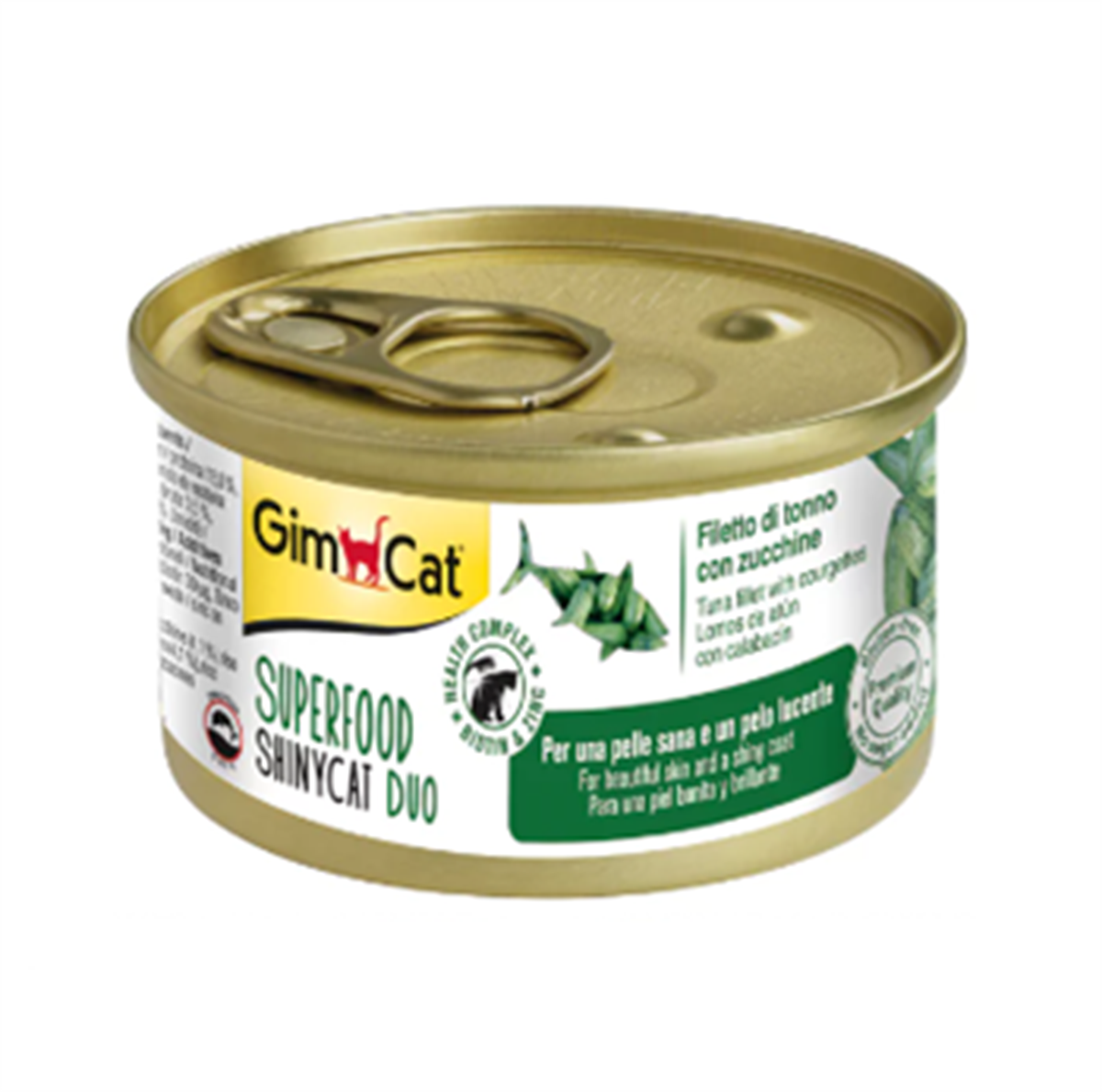 GimCat Superfood Ton Balıklı ve Kabaklı Yetişkin Kedi Konservesi 70 Gr