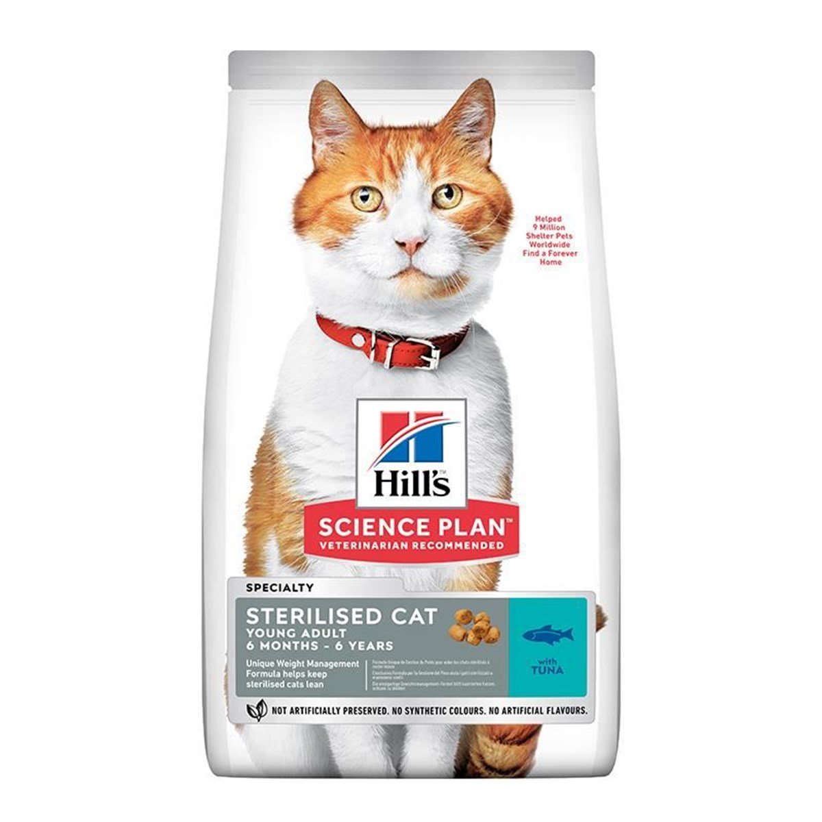 Hill's Sterilised Young Tuna Balıklı 15 Kg Kısırlaştırılmış Kuru Kedi Maması