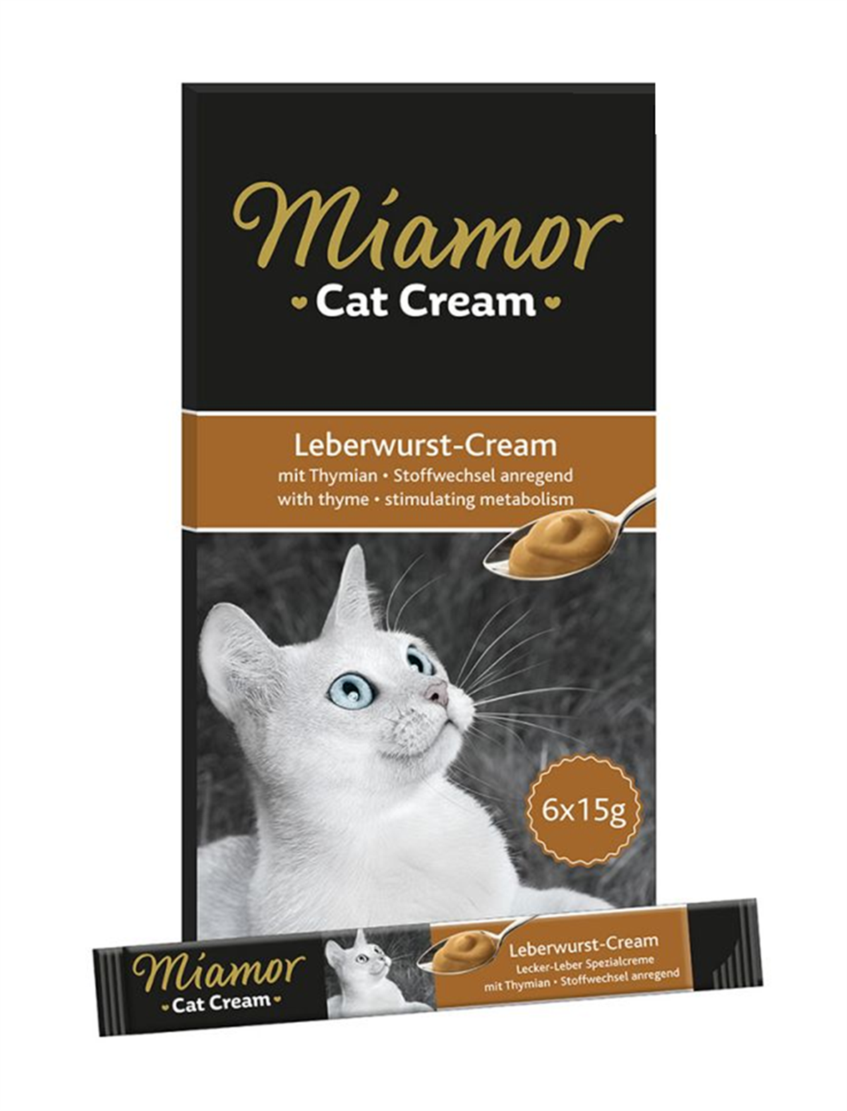 Miamor Ciğerli Cream Kedi Ödülü 6x15 Gr