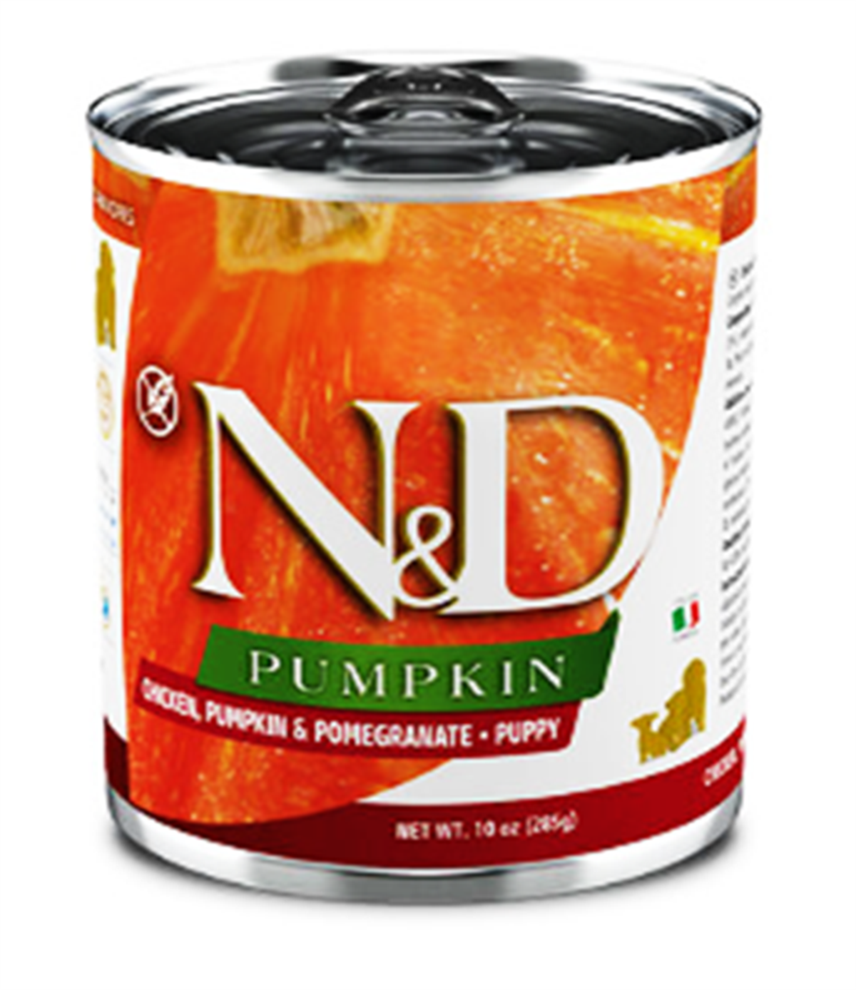 ND Pumpkın Puppy Balkabaklı Tavuk ve Narlı Yavru Köpek Konservesi 285 Gr