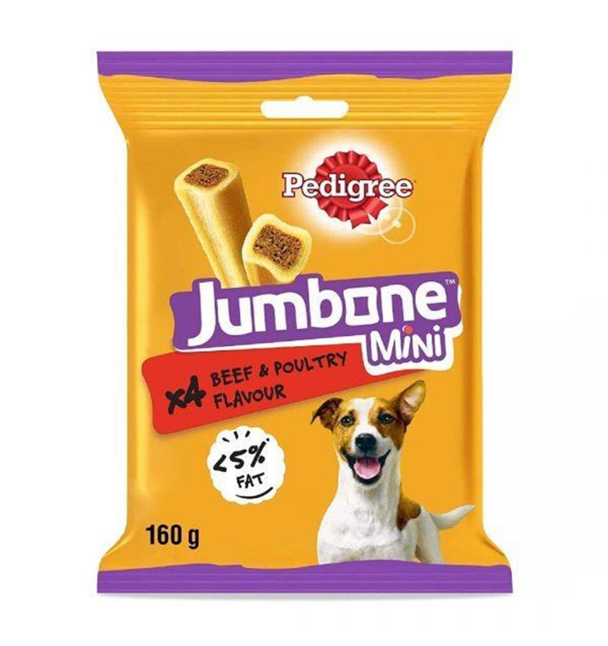 Pedigree Jumbone Mini Sığır Etli Köpek Ödül Çubukları 160 Gr. 1 Adet