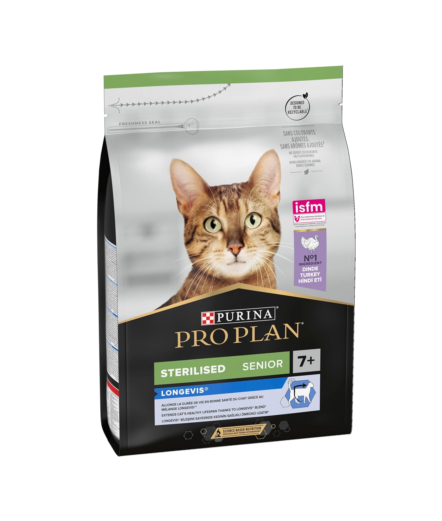 Pro Plan 7+ Hindili Kısırlaştırılmış Yaşlı Kedi Maması 3 Kg.