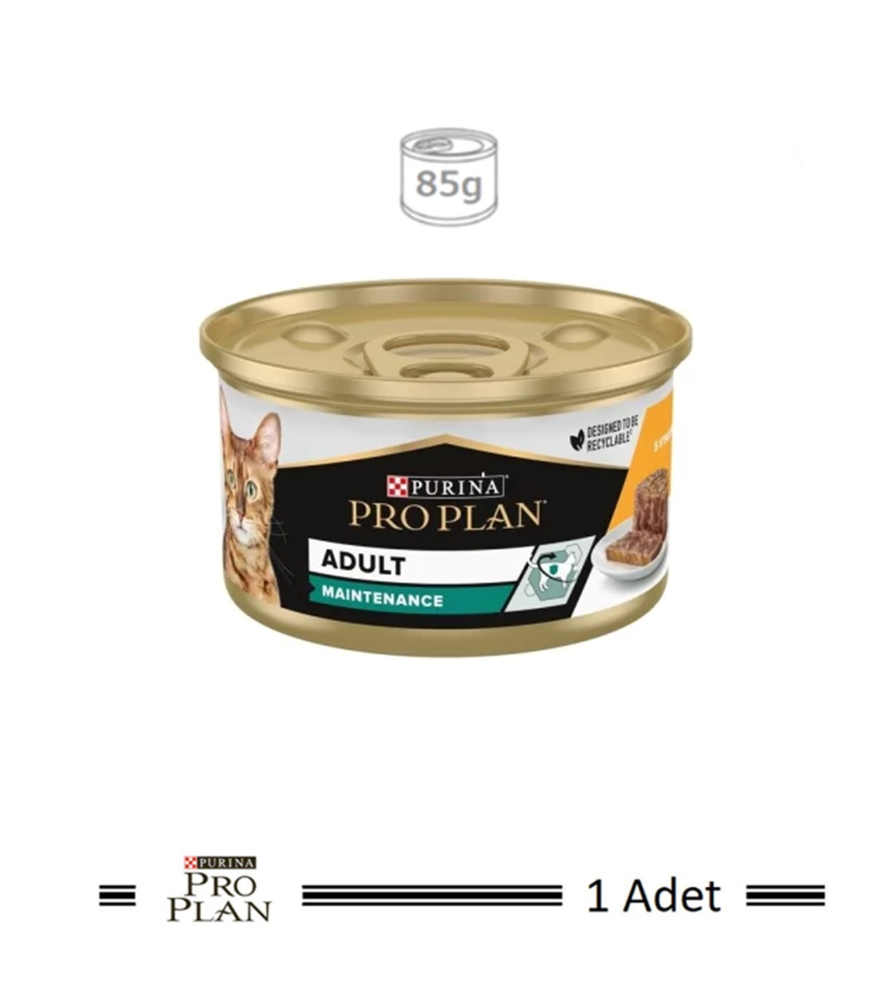 Pro Plan Adult Tavuk Etli Yetişkin Kedi Konservesi 85 Gr