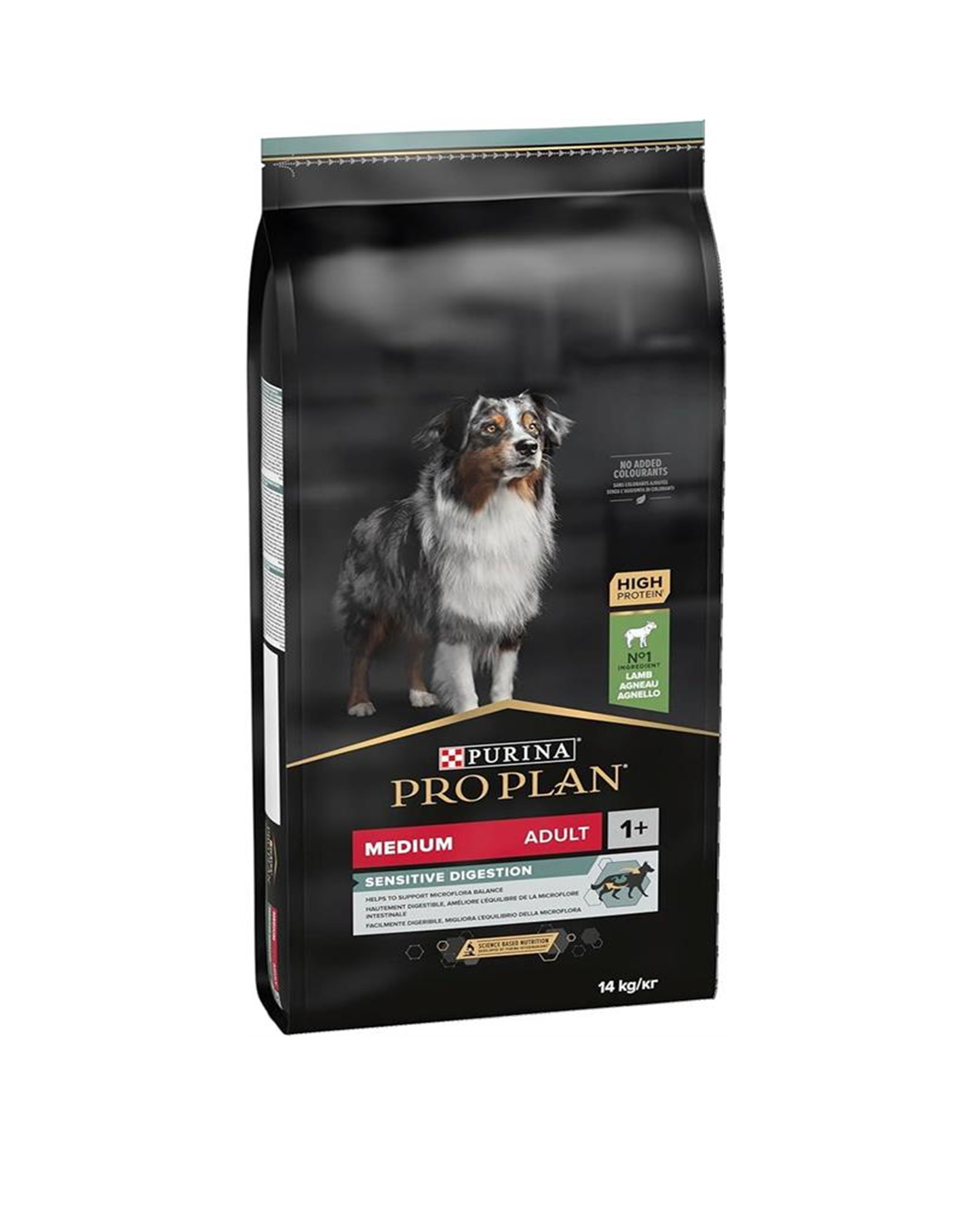 Pro Plan Medium Adult Sensitive Digestion Kuzulu ve Pirinçli Orta Irk Yetişkin Köpek Maması 14kg