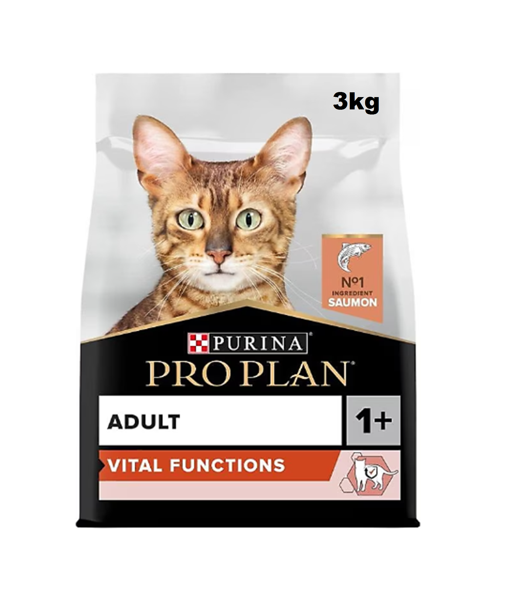 Pro Plan Original Adult Somonlu ve Pirinçli Yetişkin Kedi Maması 3 Kg