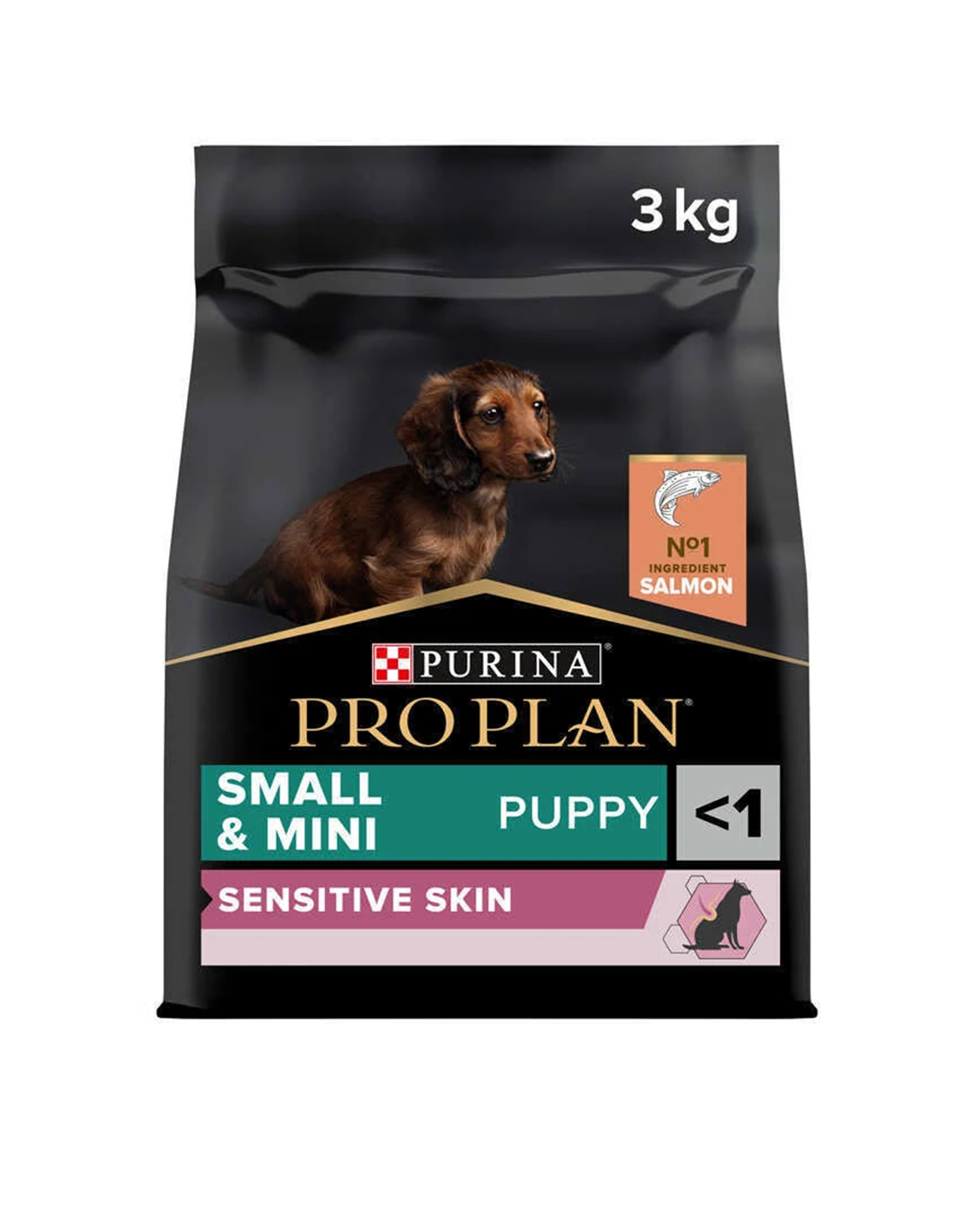 Pro Plan Small & Mini Puppy Sensitive Skin Somonlu Mini Irk Yavru Köpek Maması 3kg