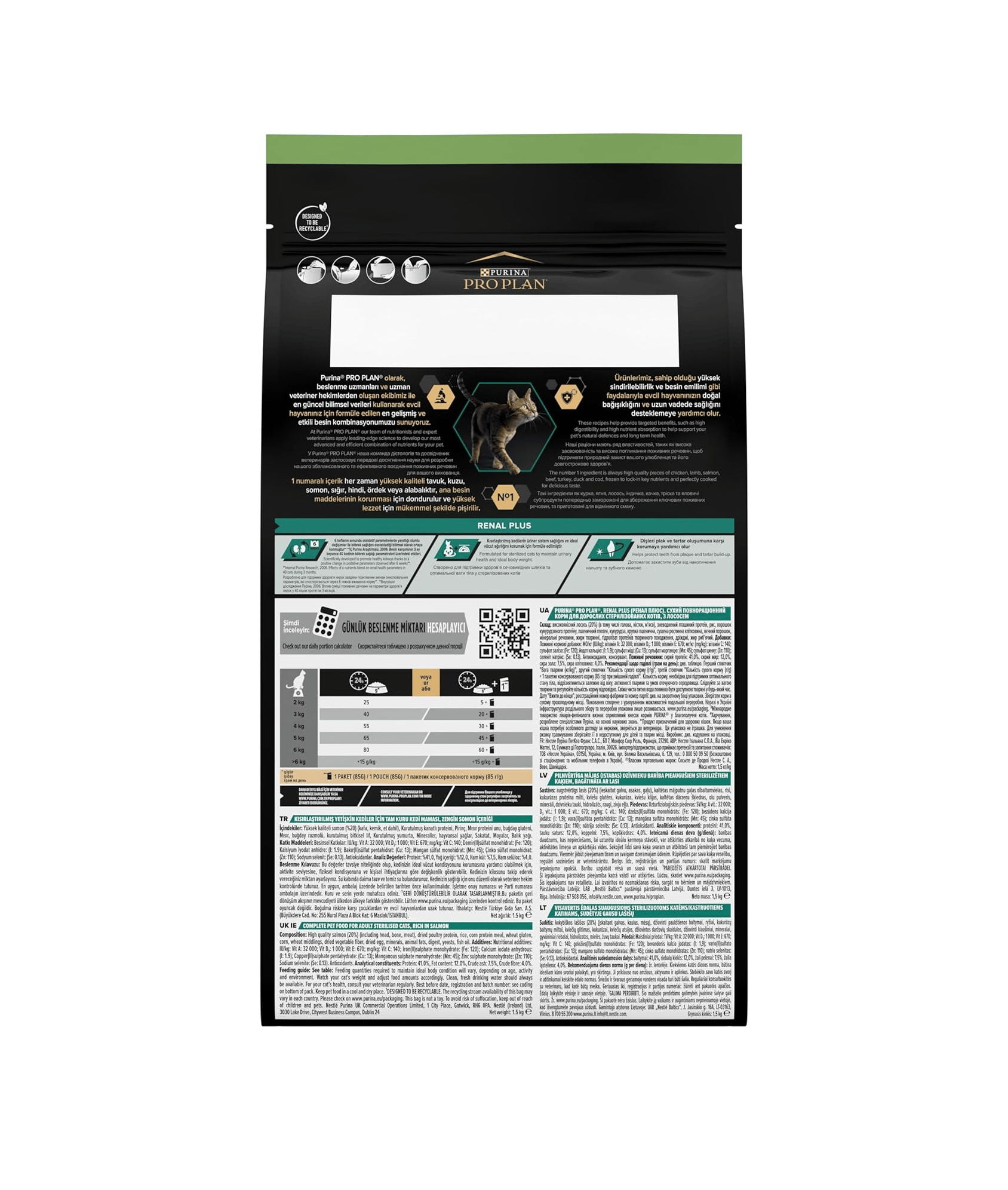 Pro Plan Sterilised Adult Somonlu Kısırlaştırılmış Yetişkin Kedi Maması 10 Kg