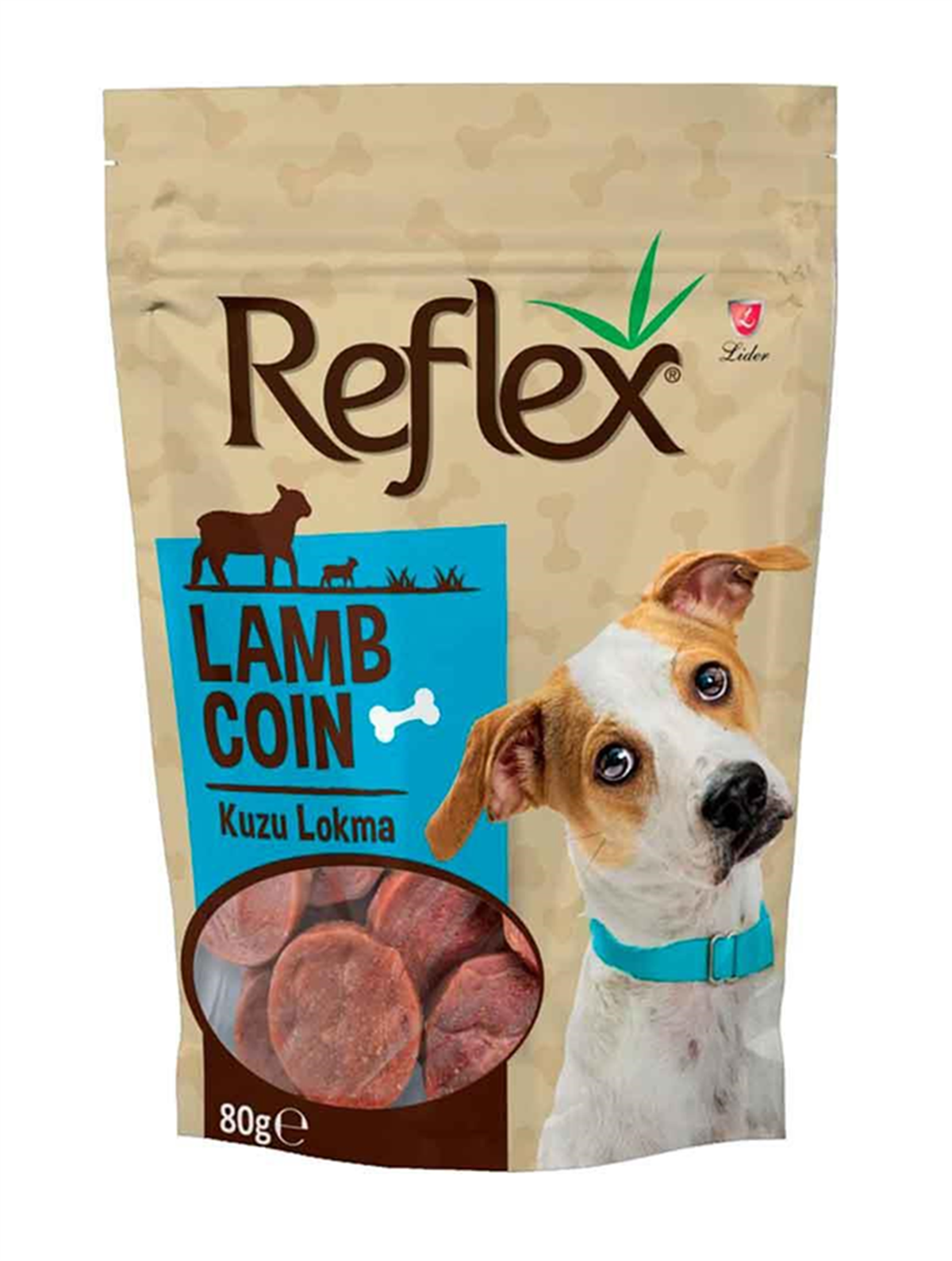 Reflex Kuzu Etli Lokma Köpek Ödül Maması 80 Gr