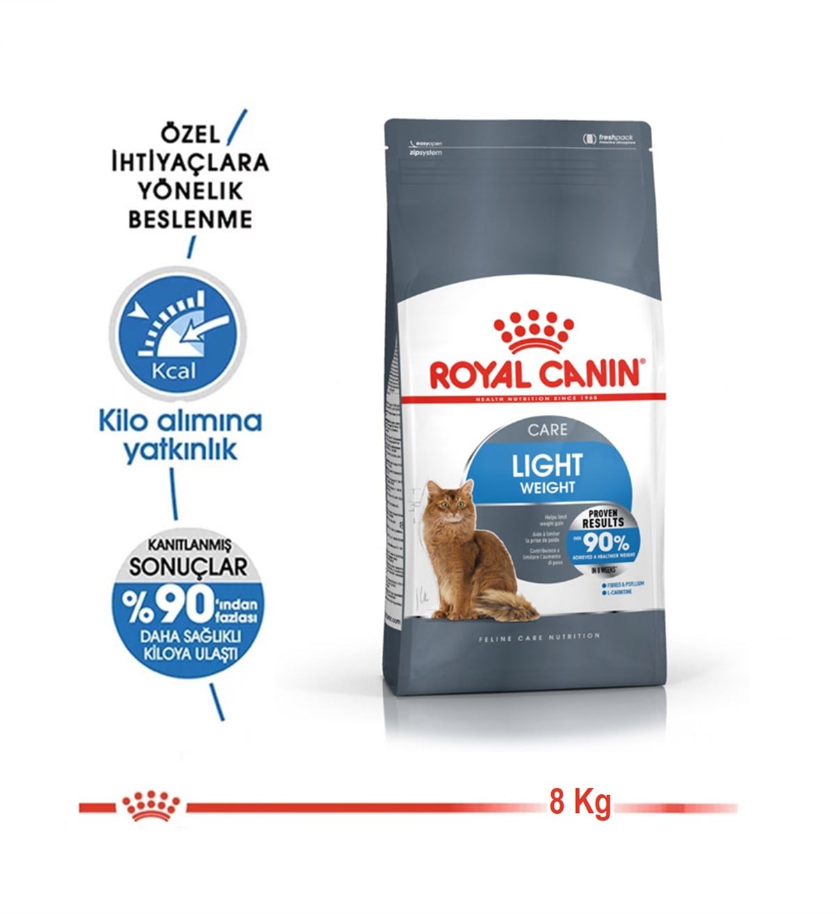Royal Canin Light Weight Care Light Diyet Kedi Maması 8 Kg.