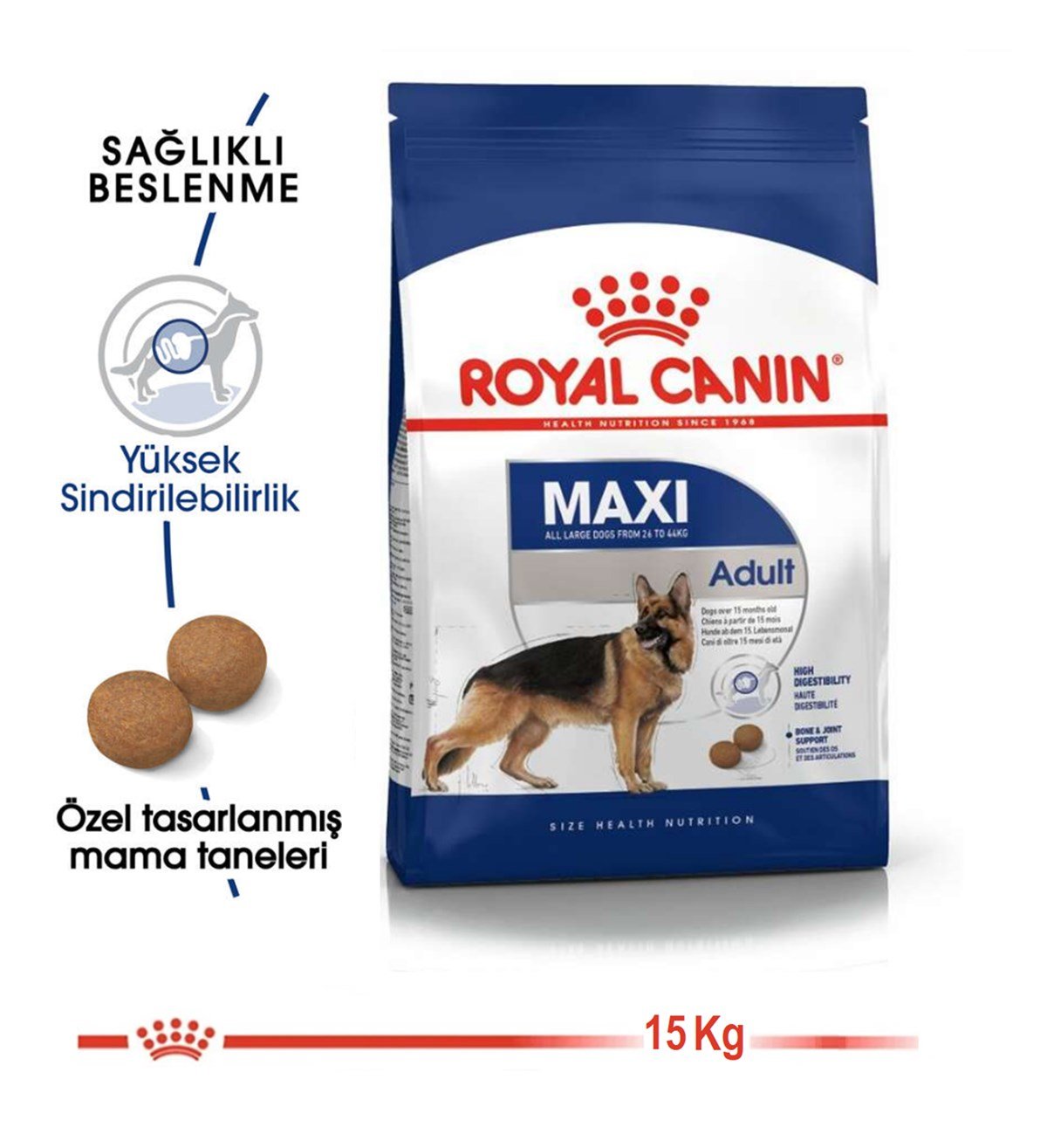 Royal Canin Maxi Adult Büyük Köpek Maması 15 Kg