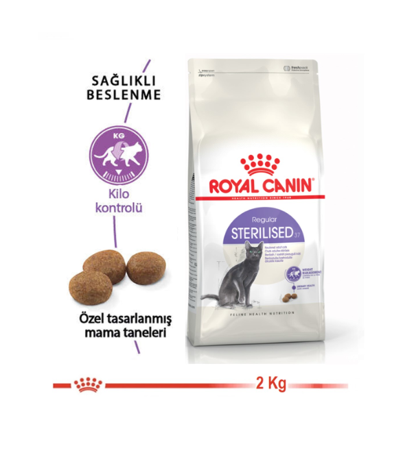 Royal Canin Sterilised Kısırlaştırılmış Yetişkin Kedi Maması 2 Kg