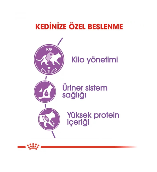 Royal Canin Sterilised Kısırlaştırılmış Yetişkin Kedi Maması 2 Kg