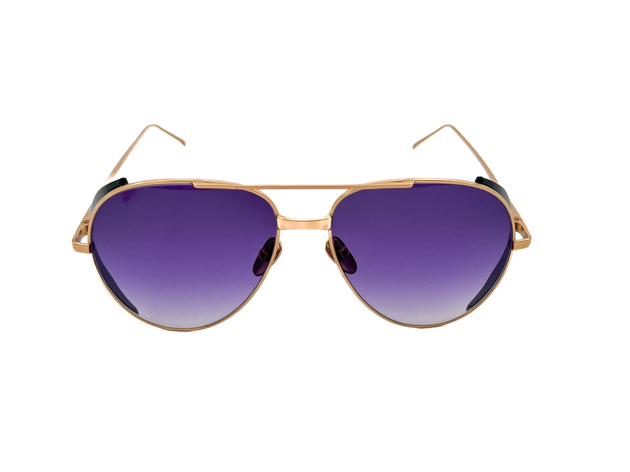 40 MILLION LORD GLD/M.BLK 58 Unisex Güneş Gözlüğü