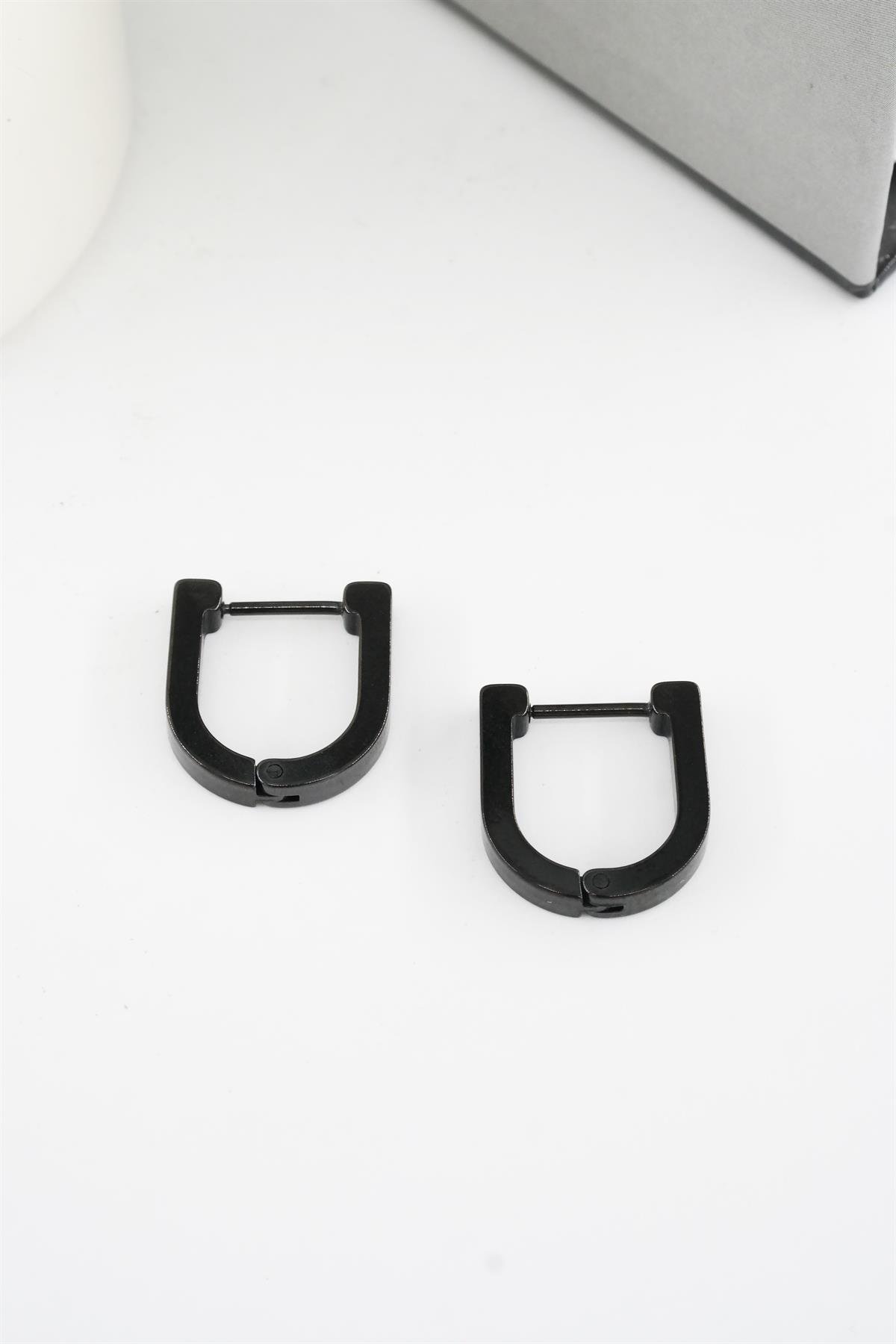Kadın 316 L Paslanmaz Çelik 1.5 cm Geometrik Küpe