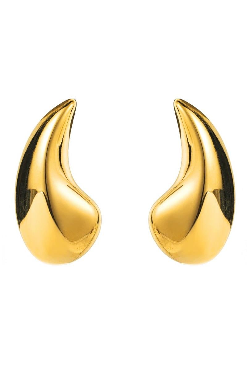 Kadın Özel Tasarım Damla Model 4 cm Küpe 002