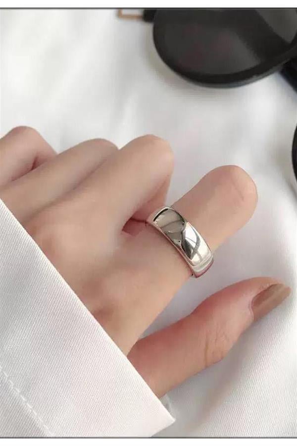 Unisex 6mm Kalınlığında 1 Adet 316 L Çelik Kararmaz Alyans Söz Yüzüğü
