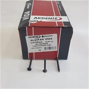Akdeniz 3.5x35mm Sivri Uçlu Alçıpan Vidası