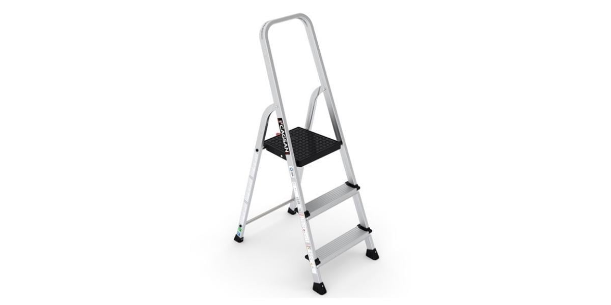 Çağsan Bergama Tablalı Alüminyum Ev Ofis Merdiveni