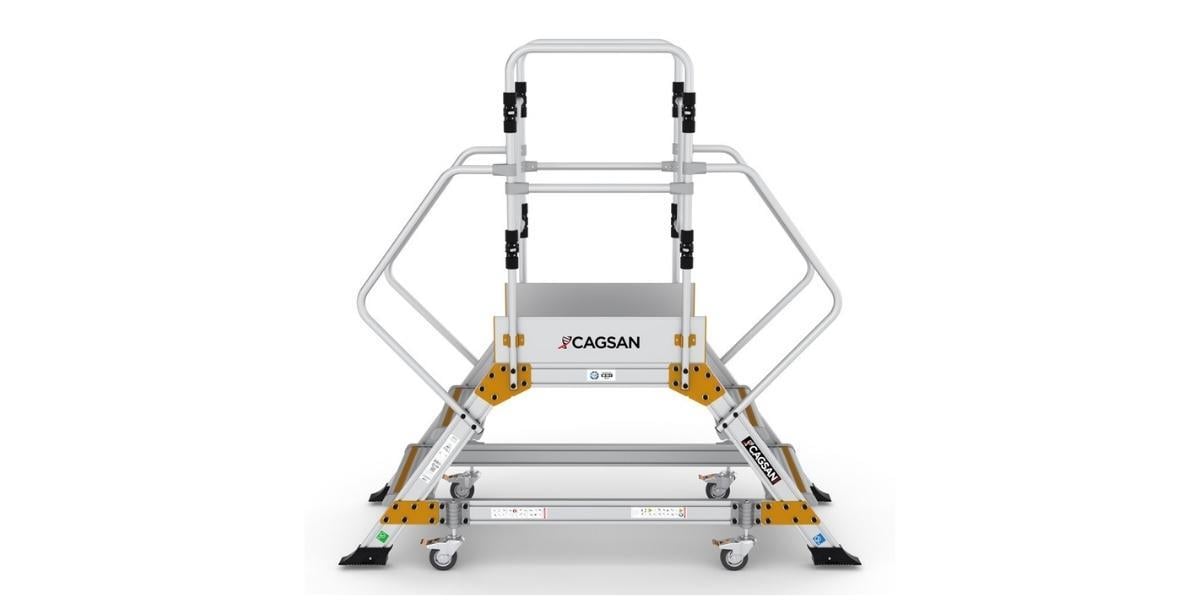 Çağsan Çift Çıkışlı Endüstriyel Alüminyum Platform