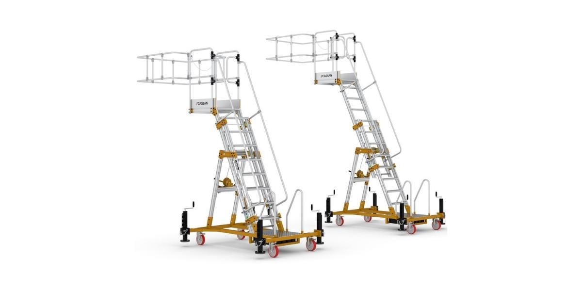 Çağsan Yüksekliği Ayarlanabilir Platform Tanker Merdiveni