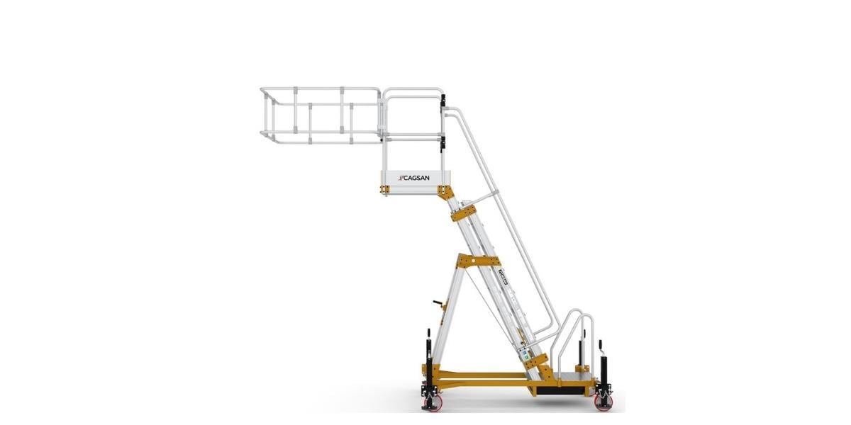 Çağsan Yüksekliği Ayarlanabilir Platform Tanker Merdiveni