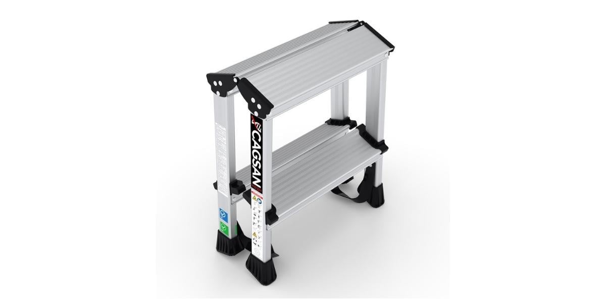 Çağsan Olimpos Çift Çıkışlı Alüminyum Ev Ofis Merdiveni