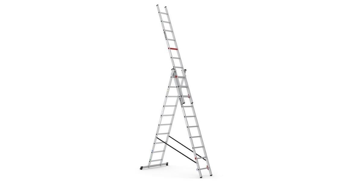 Çağsan Triomax Üç Parçalı Çok Amaçlı  Merdiven