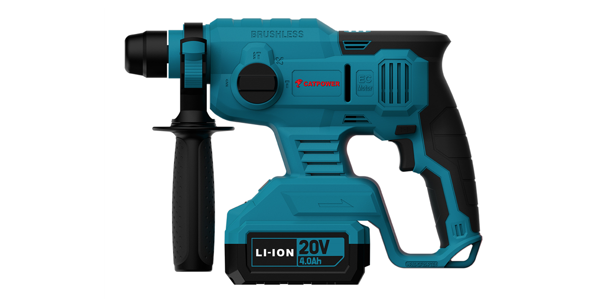 Catpower 4225 Akülü Kırıcı Delici Set Akü +Şarj