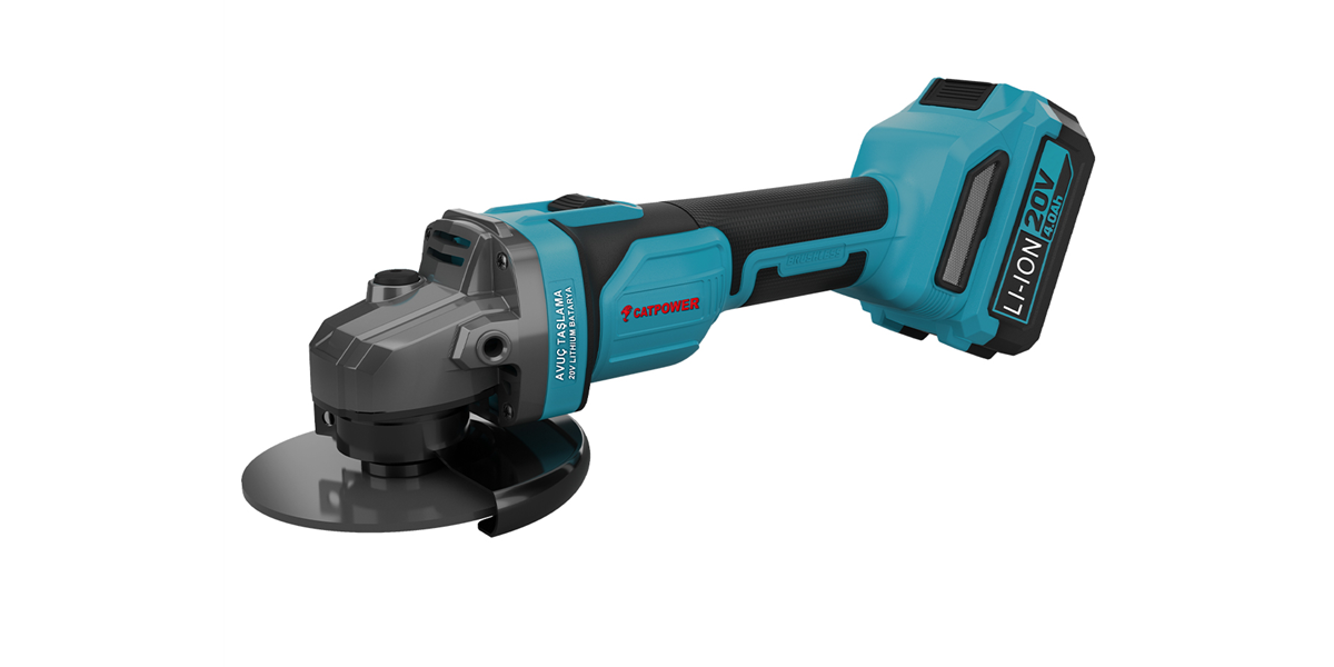 Catpower 4232 Akülü Avuç Taşlama Set Akü +Şarj