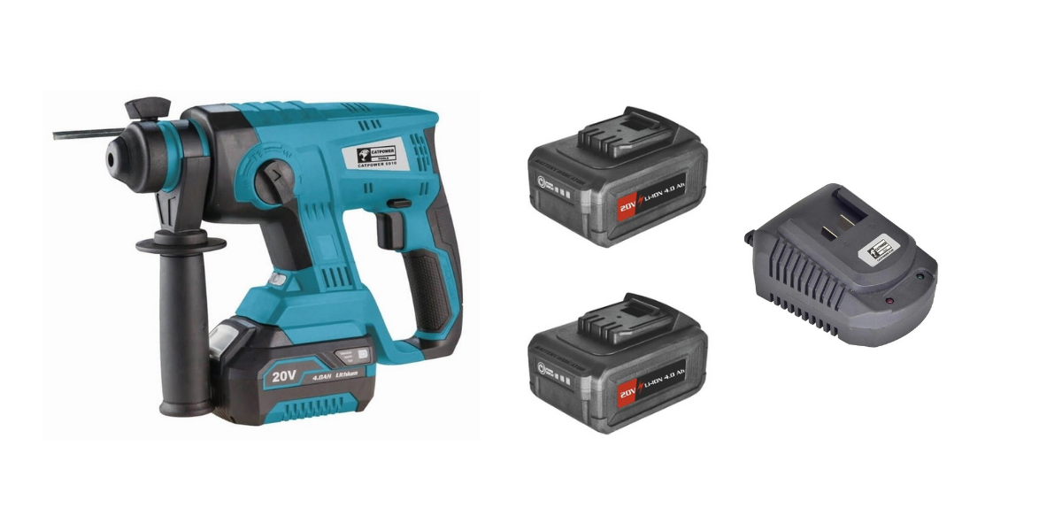 Catpower 5190 Akülü Kırıcı Delici Set  SDS Plus