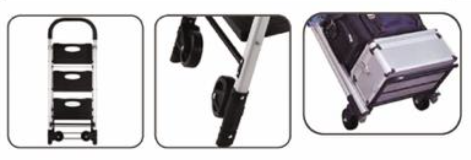 Hareketli Çok Amaçlı Katlanır 3lü Merdiven