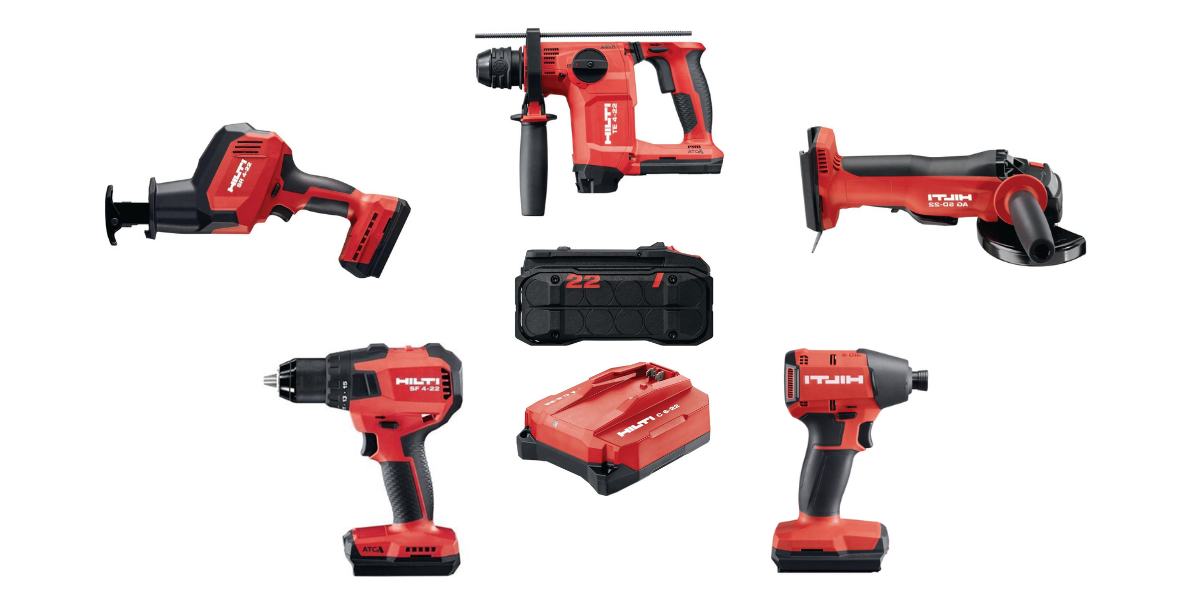 Hilti Nuron Beş Makineli Akülü Set