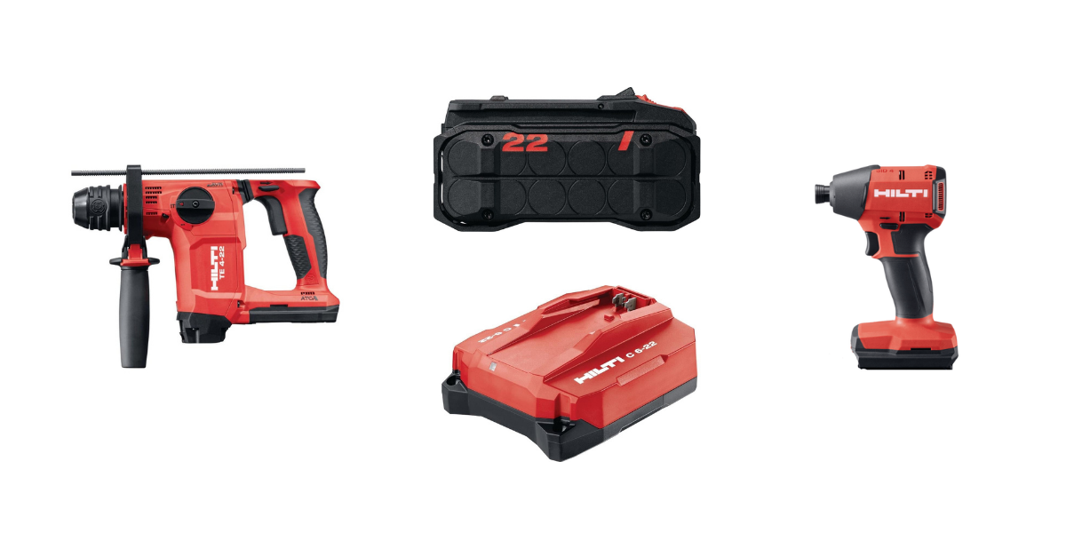 Hilti 2 Akülü Set TE2-A+SID4-A22