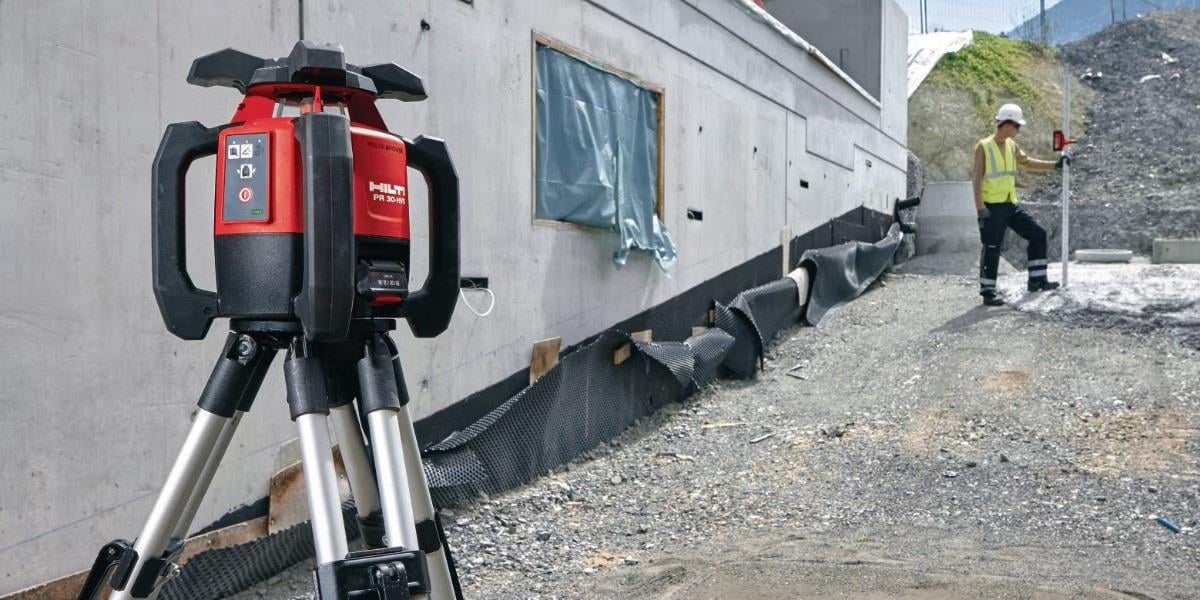 Hilti PR 30-HVS A12 Dış Mekan Eksenel Lazerli Terazi +Tripod +Mira Set