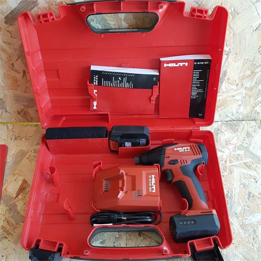 Hilti SID 2-A Akülü Darbeli Vidalama Seti