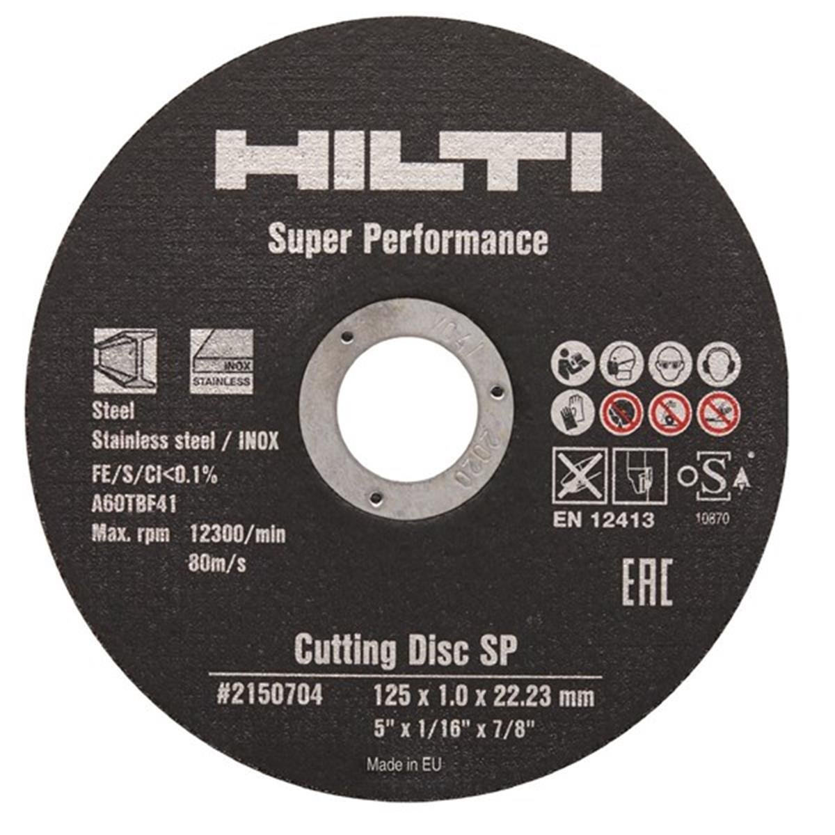 HİLTİHilti İnox Kesici Taş İnce 115mm Yüksek PerformansAC-D SP 115x1mm #2200636