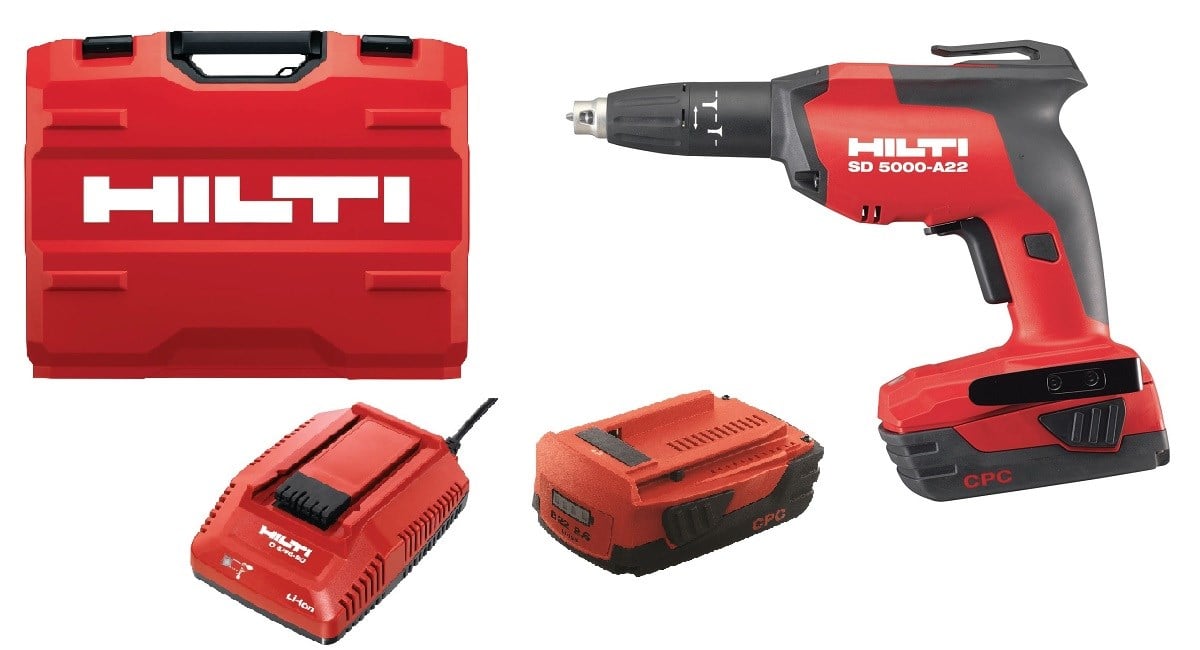 HİLTİHilti SD 5000-A22 Akülü Alçıpan Vidalama Makinesi Set Yeni ModelSD5000-A22 Set P.Çnt #3719458