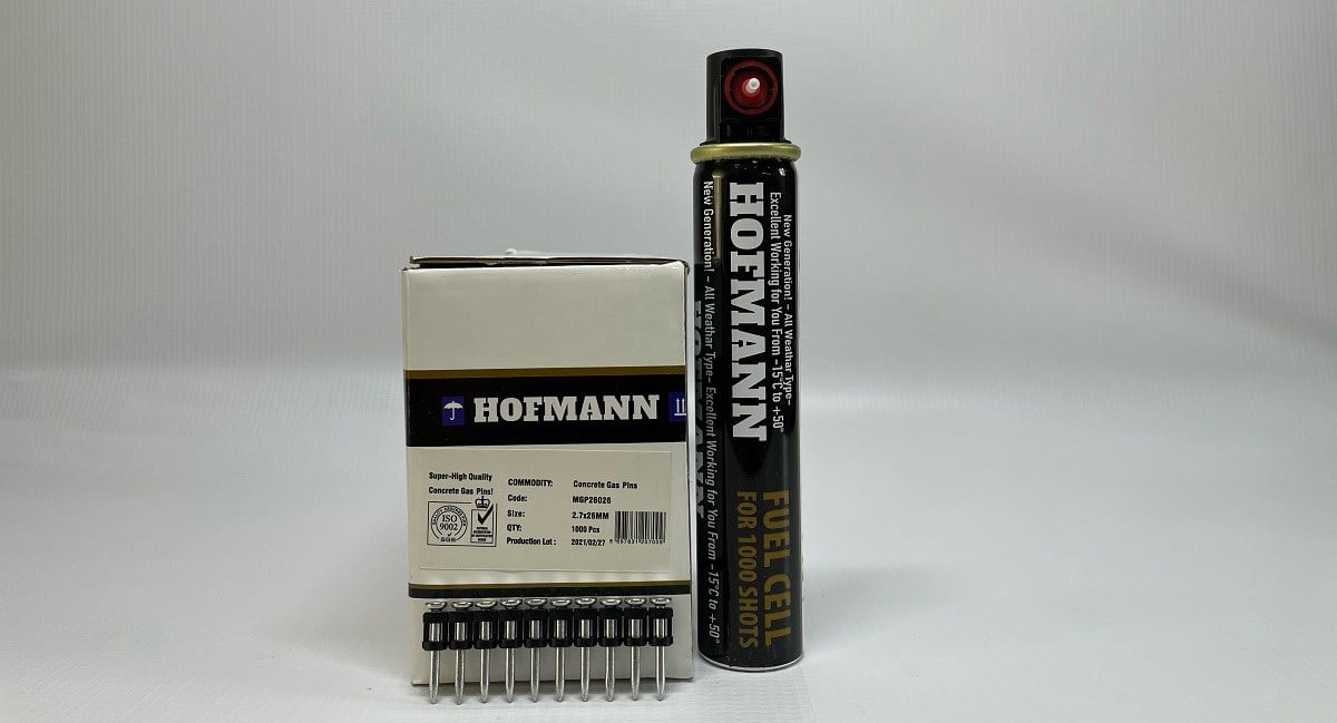 HOFMANNHofman Çivi Gaz 26mm Betona ÇakımMGP26026 Çivi+Gaz