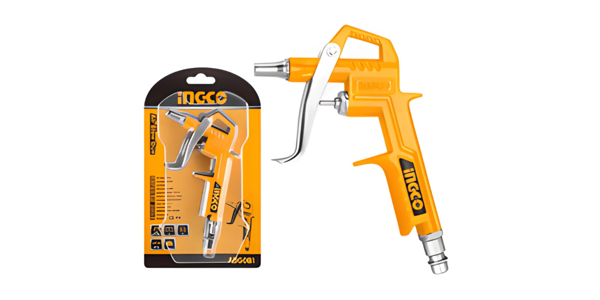Ingco ABG081-3 Hava Üfleme Tabancası 80mm Uzun