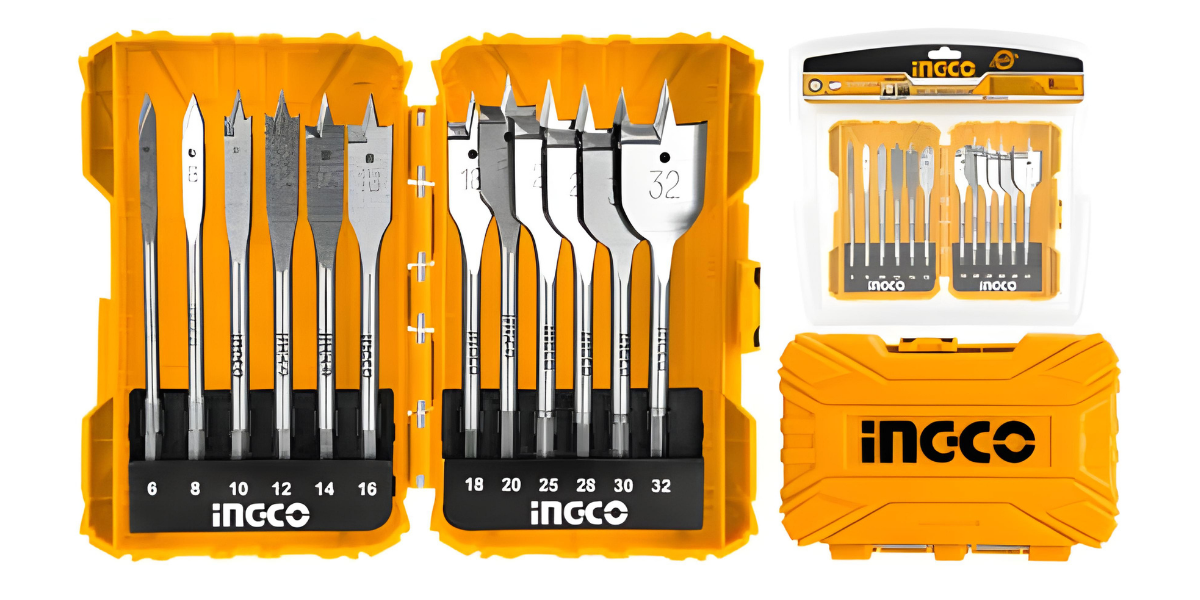 Ingco AKDL1201 Endüstriyel 12'li Bits Ahşap Yaprak Seti