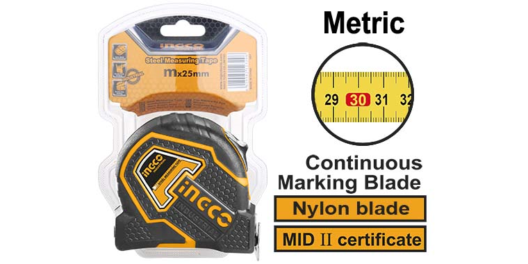 Ingco HSMT880521E Endüstriyel Şerit Metre