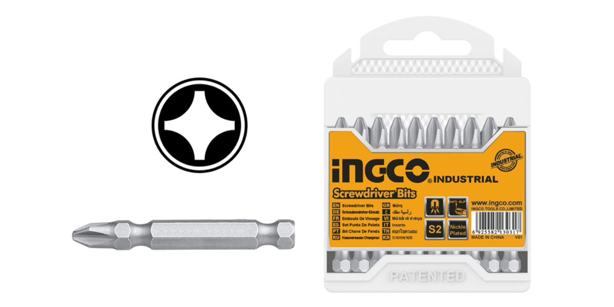 Ingco SDB11PH123 10'lu Yıldız Bits Uç Seti