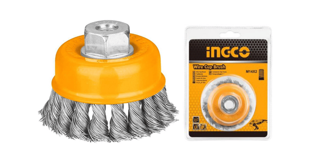 Ingco WB21501 Burgulu Çanak Tel Fırça