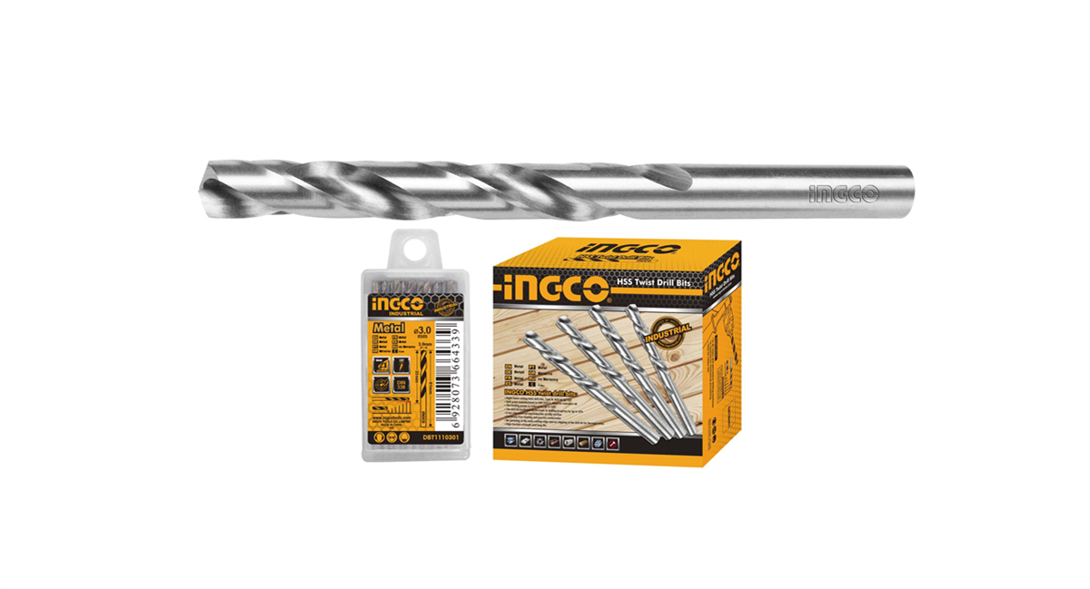 INGCOIngco DBT1110501 Endüstriyel M2 HSS Matkap Ucu 5.0mmING-DBT1110501